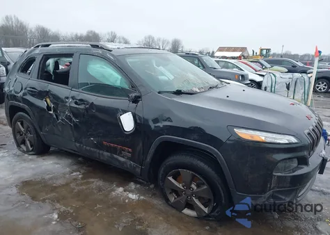 2016 Jeep Cherokee 75Th Anniversary z USA, uszkodzony, nr VIN 1C4PJMCS1GW244876